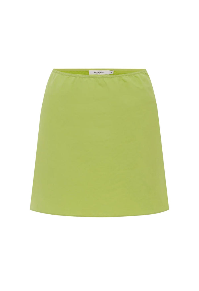 Mini Slip Skirt Pistachio