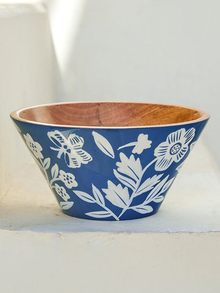 Mira Wooden Bowl - Pinklay