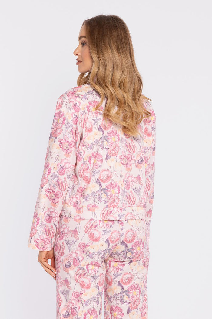 Moe Floral Print Jacket for Trendy Style at Lua Boutique - Coats & Jackets