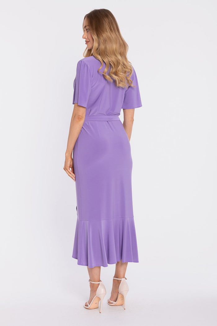 Moe Midi Daydress with Flattering Wrap Design - Dresses
