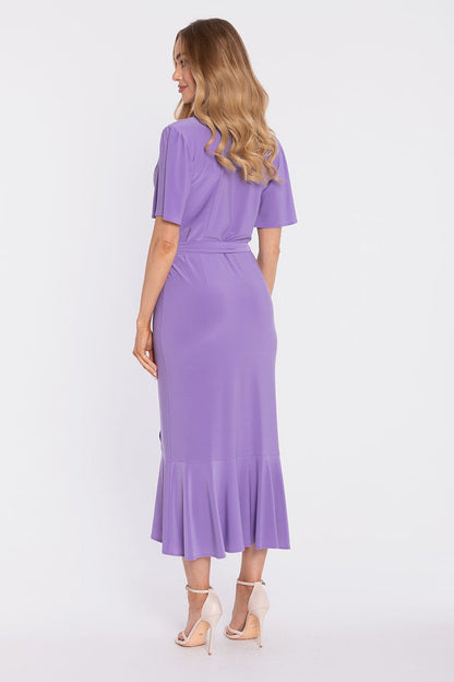 Moe Midi Daydress with Flattering Wrap Design - Dresses