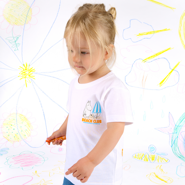 Moomintroll Beach Club Kids T-shirt