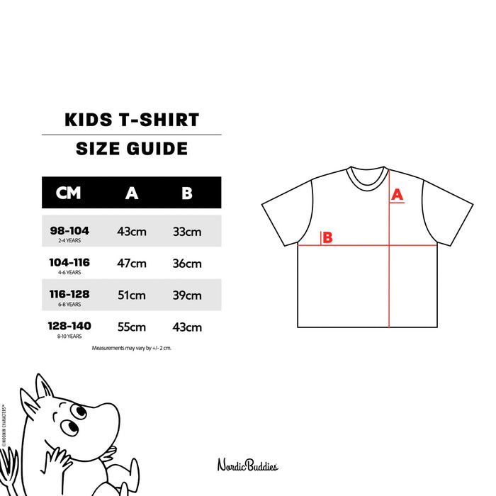 Moomintroll Beach Club Kids T-shirt