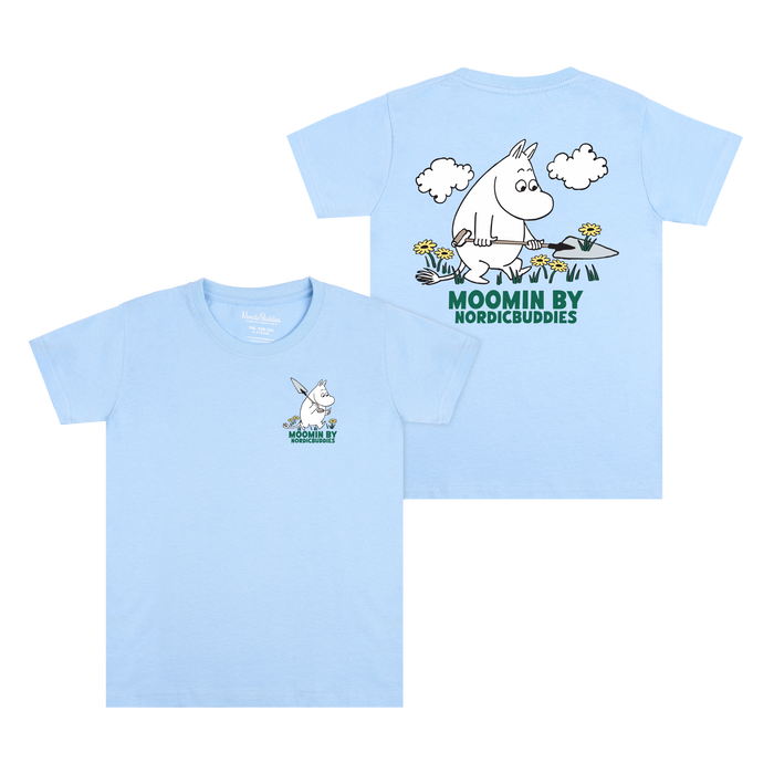 Moomintroll Gardening Kids T-shirt