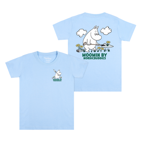 Moomintroll Gardening Kids T-shirt