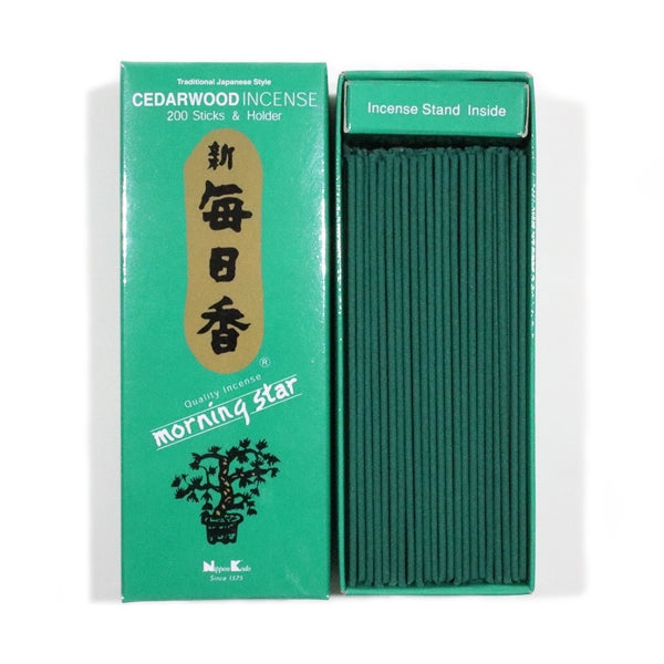 MORNING STAR - Cedarwood 200 sticks