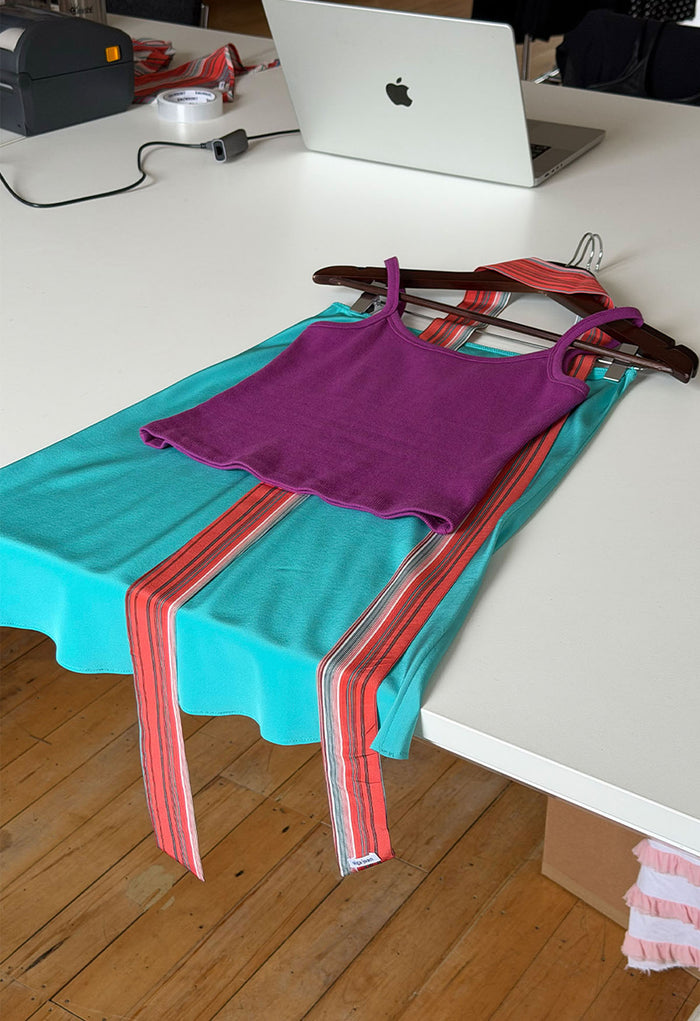 Neck Scarf Corallo Silk