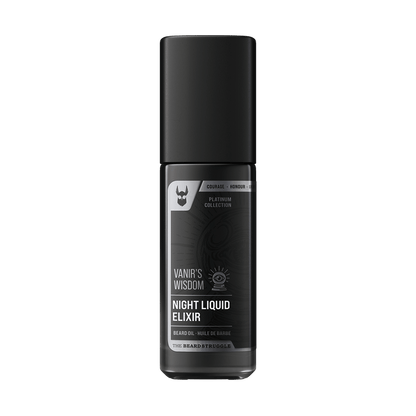 Night Liquid Elixir Oil in Vanir's Wisdom scent. The Beard Struggle