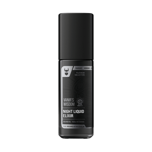 Night Liquid Elixir Oil in Vanir's Wisdom scent. The Beard Struggle