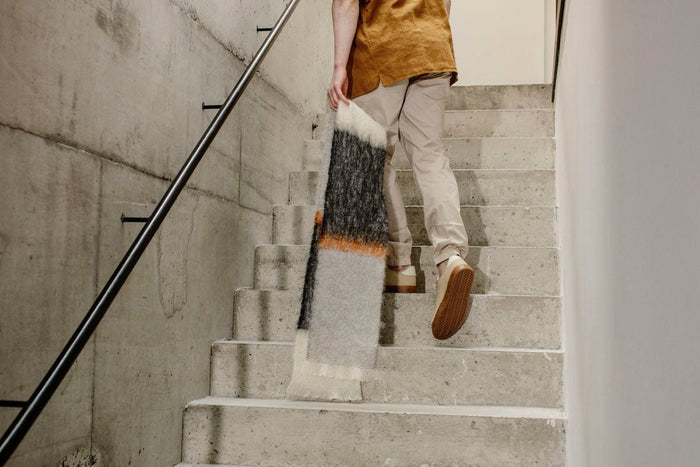 Night Silare Mohair XScarf - Cushendale Woollen Mills