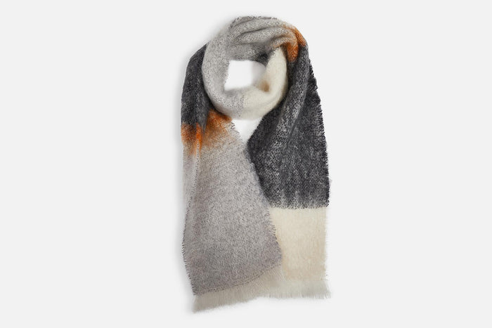 Night Silare Mohair XScarf - Cushendale Woollen Mills