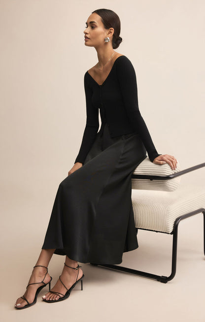 Northpointe Midi Skirt - Black