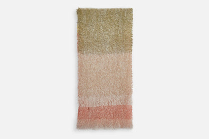 Olive Silare Mohair XScarf - Cushendale Woollen Mills