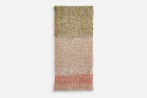 Olive Silare Mohair XScarf - Cushendale Woollen Mills