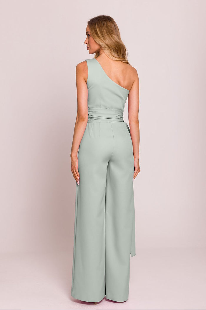 One Shoulder Jumpsuit for Women Elegant Design - Jumpsuits