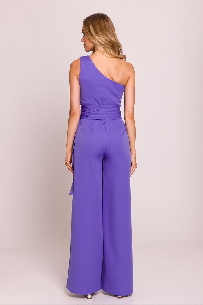 One Shoulder Jumpsuit for Women Elegant Design - Jumpsuits