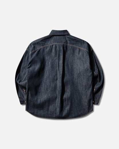 Levi's X Jordan Overshirt Jacket Dark Indigo Coats and Jackets Denim Jackets 005FG 0000