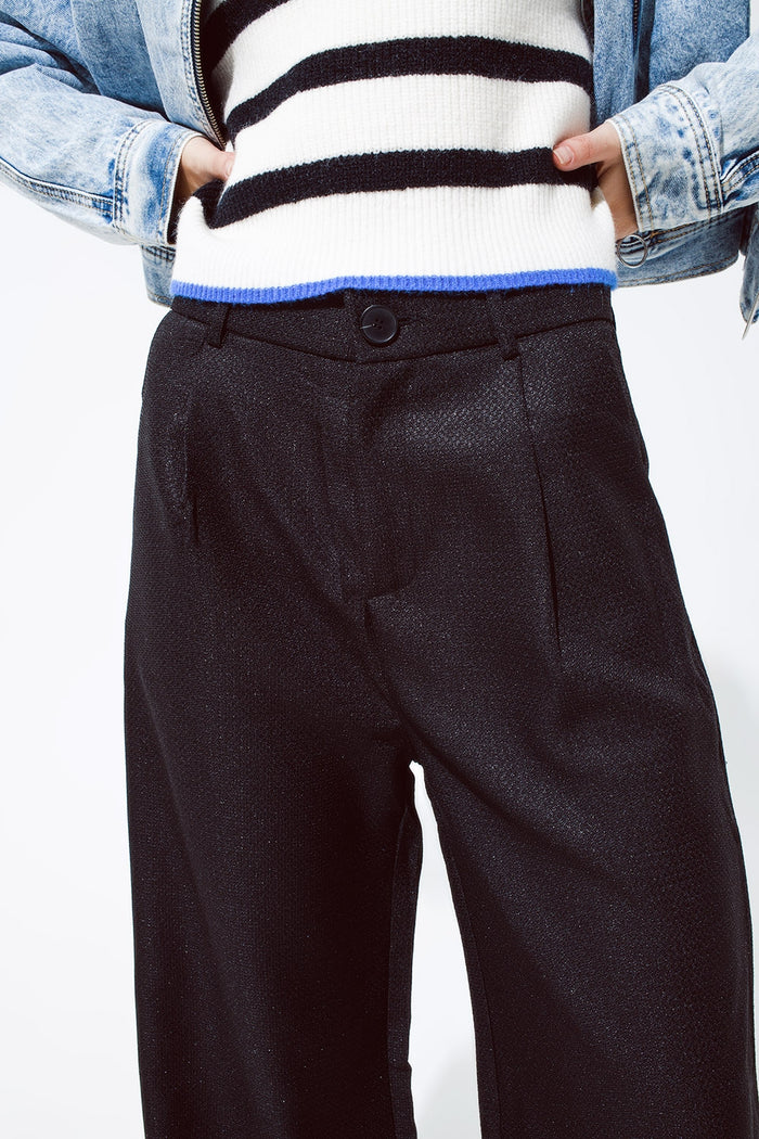 Oversized pantalon in black - trousers