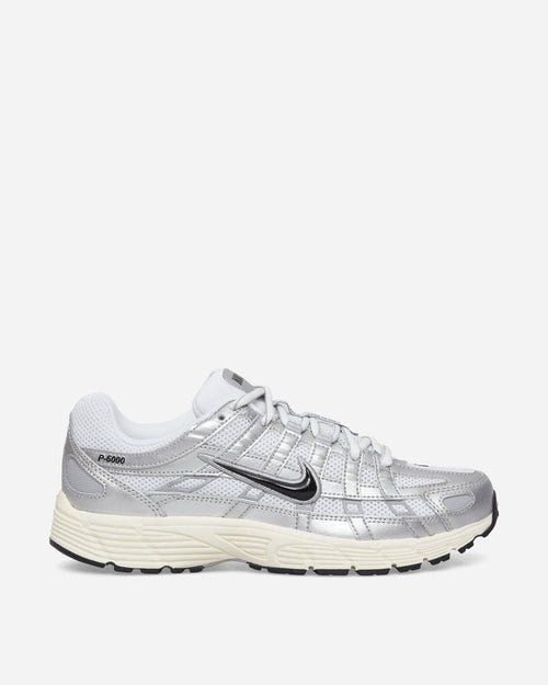 Nike Nike P-6000 Shoes White/Black-Metallic Silver-Fl Sneakers Low CD6404-105