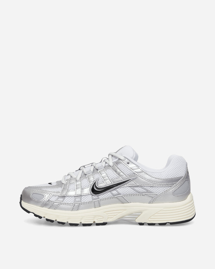 Nike Nike P-6000 Shoes White/Black-Metallic Silver-Fl Sneakers Low CD6404-105