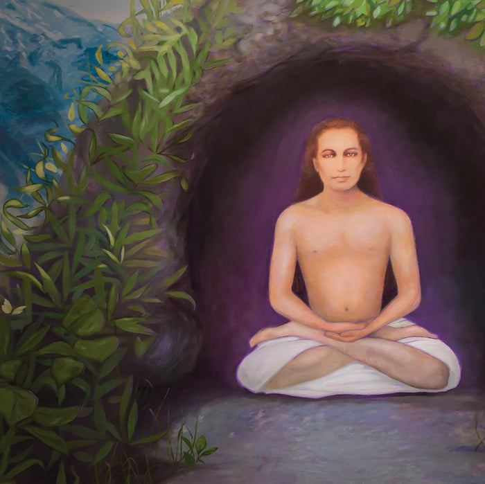 PAINTING MEDITATION - MAHAVATAR BABAJI