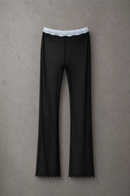 Pant Sheer Mesh Black  – Size S | Archive Sample