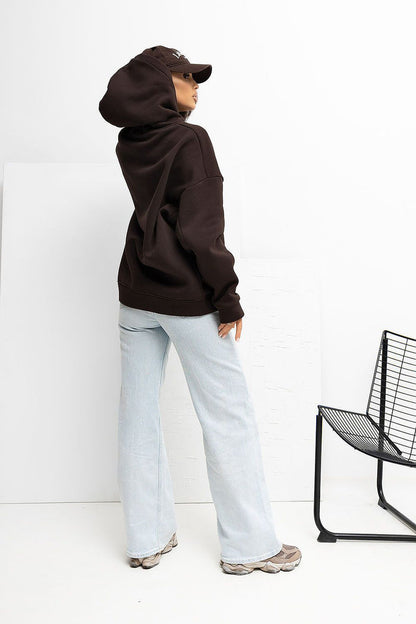 Paris Print Sweatshirt for Women - Trendy Style - Sweaters