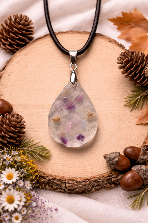 Pebbles of Glass Necklace