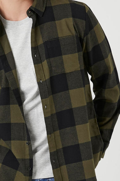 Plaid Flannel Shirt