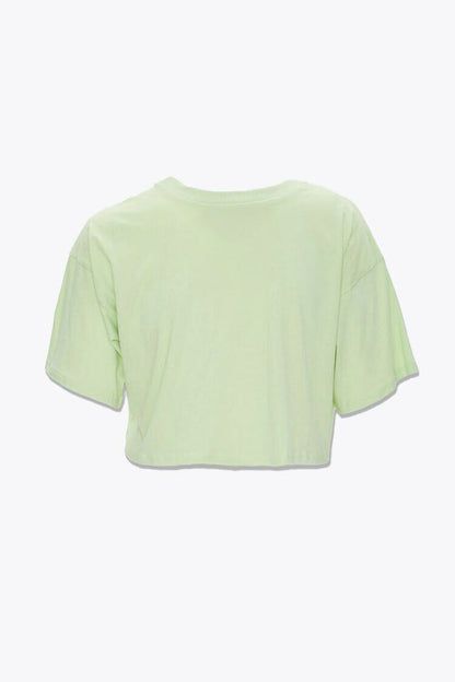 Plus Size Cotton Crew Tee Set