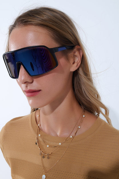Polarized Sport Sunglasses in Blue