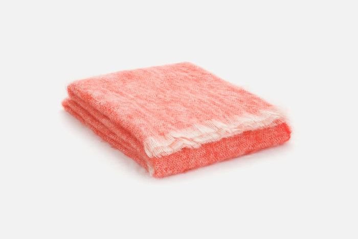 Poppy Mooneen Mohair Throw Blanket - Cushendale Woollen Mills
