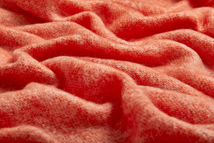 Poppy Mooneen Mohair Throw Blanket - Cushendale Woollen Mills