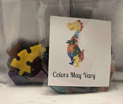 Puzzel resin Dinosaur