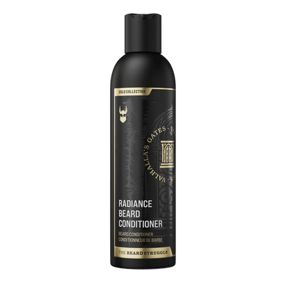Radiance Beard Conditioner in Valhalla's Gates, Asgardian Secret scent. The Beard Struggle