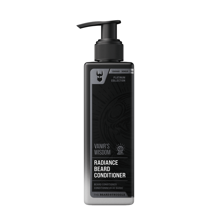 Radiance Beard Conditioner in Vanir's Wisdom scent. The Beard Struggle