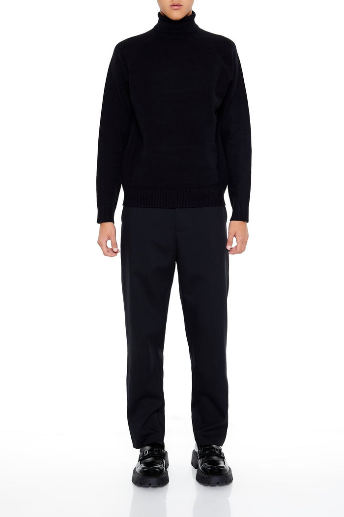 Raglan Turtleneck Sweater