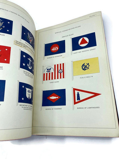 Rare Antique Book, International Code of Signals American Edition 1923 at Duckwells