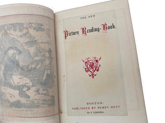 Rare Antique Book, The New Picture Reading Book, 1872 at Duckwells