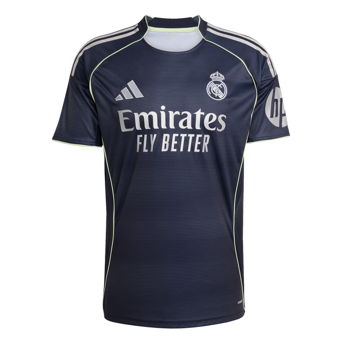 adidas Real Madrid  25/26 Away Soccer Jersey | Navy-Grey | Men's