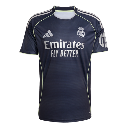 adidas Real Madrid  25/26 Away Soccer Jersey | Navy-Grey | Men's