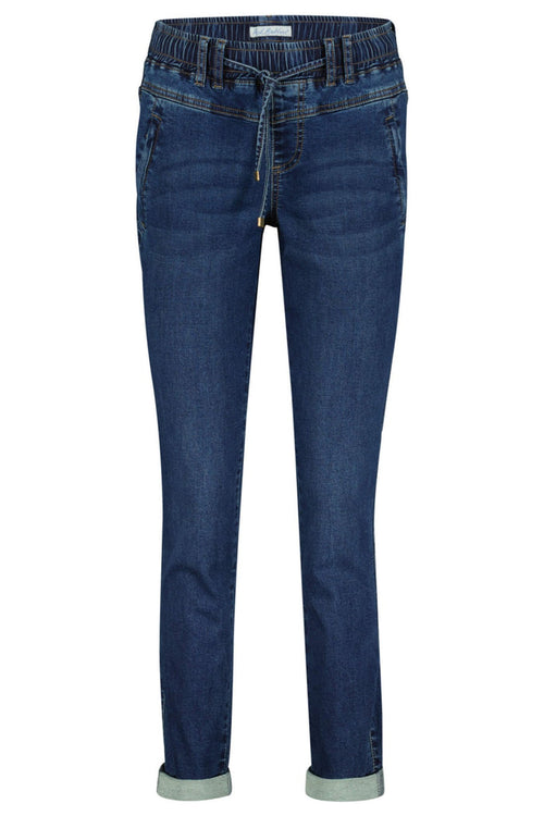 Red Button SRB4081 Tessy Jog Blue Denim Pull-On Jeans - Dotique