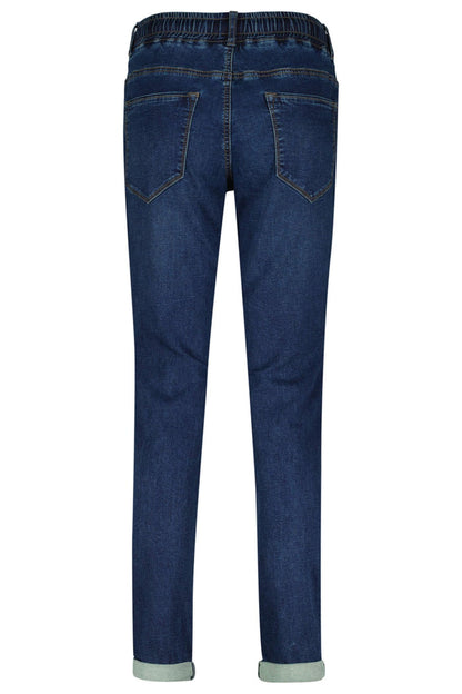 Red Button SRB4081 Tessy Jog Blue Denim Pull-On Jeans - Dotique
