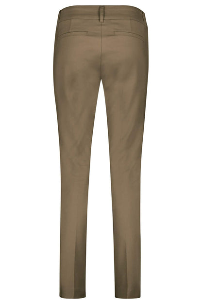 Red Button SRB4122 Diana Dark Taupe Smart Trouser - Dotique