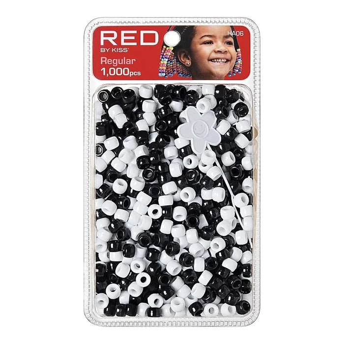 Red By Kiss Regular Hair Beads (1,000pcs)