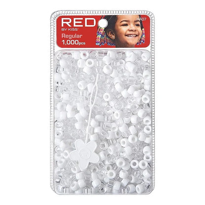 Red By Kiss Regular Hair Beads (1,000pcs)
