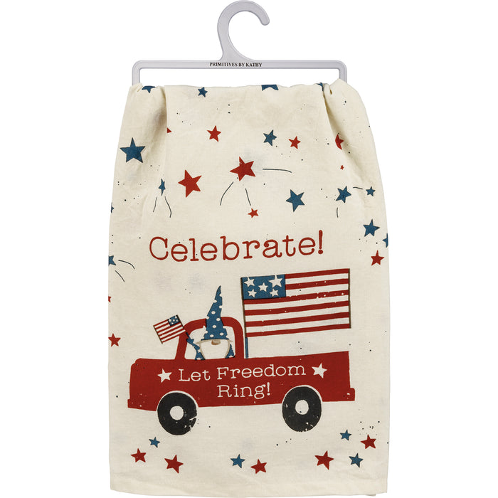 Red White & Blue Star Towels
