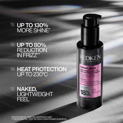 Redken Acidic Color Gloss Naked Gloss Lightweight Hair Oil 100ml