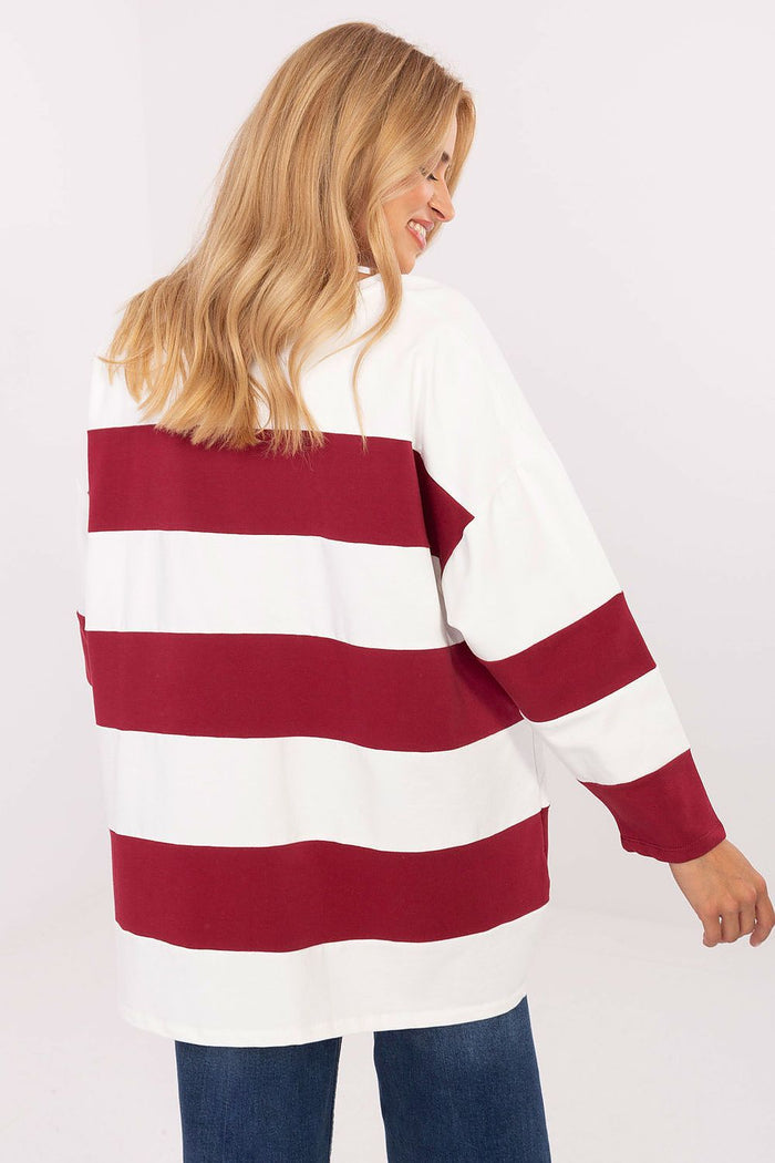 Relevance Classic Striped Pullover Women - Trendy Style - Sweaters