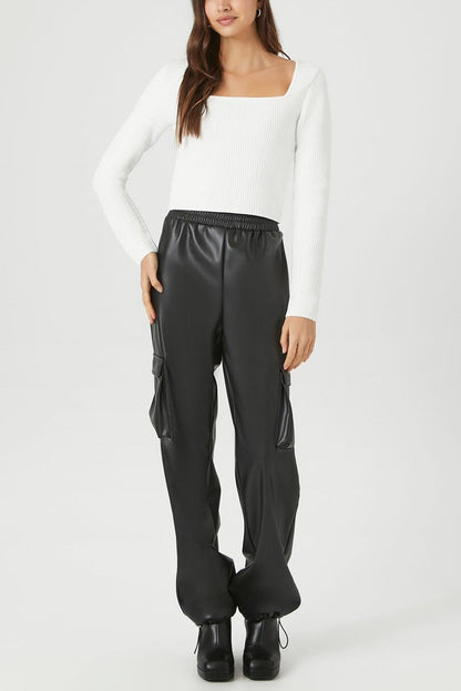 Ribbed Knit Sweater
